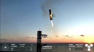 SpaceX en la playa BocaChica realizó el quinto vuelo de prueba de Starship [upl. by Dronel]