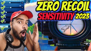 ZERO RECOIL SENSITIVITY OR BEAST SCOPE SETTING 2023 [upl. by Mikel684]