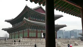 Gyeongbokgung Palace South Koreai Tour 4k Ultra HD 2020 [upl. by Adnical271]