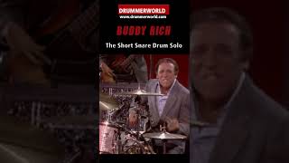 Buddy Rich The SHORT Snare Drum Solo  1982 [upl. by Symer]