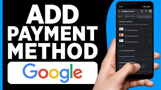 How To Add Payment Method To Google Account 2024 [upl. by Nolaf]