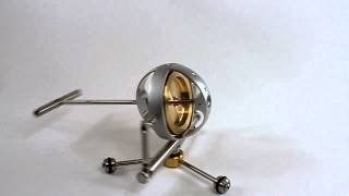 Nutation and Precession showing  Super Gyroscope  From Gyrosocpecom [upl. by Nodnol]