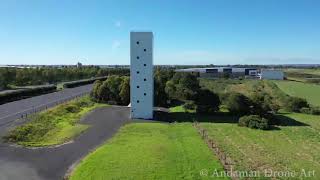 Eastlink Tollway FAKE Hotel Art Piece – Getting a Drone Up Close [upl. by Zsa]