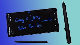 LAMY  Samsung S Pen twin pen review [upl. by Wagshul719]