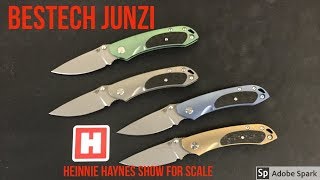 Bestech Junzi  Heinnie Haynes Show For Scale [upl. by Newo]