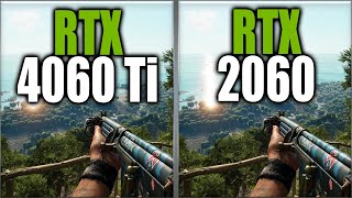 RTX 4060 Ti vs RTX 2060 Benchmarks  Tested 20 Games [upl. by Akenaj392]