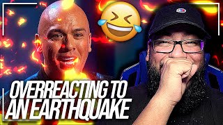 MY FAVORITE COMEDIAN IS FILIPINO Jo Koy Overreacting to an Earthquake REACTION [upl. by Ferro]