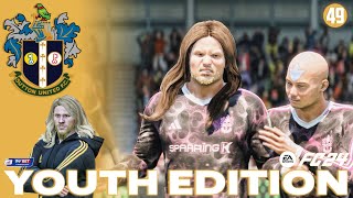 RAGE AND POWER  EA FC 24 CAREER MODE  YOUTH ACADEMY  SUTTON UNITED  EP49 [upl. by Marpet353]