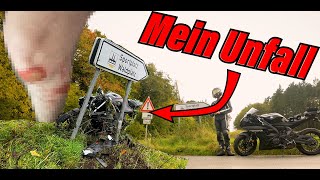 Mein Motorradunfall  MotoVlog4 [upl. by Ikram290]