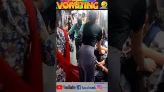 Vomiting Prank On Public In Metro🤑🤪🙄 Shorts AShortADay [upl. by Aicatan]