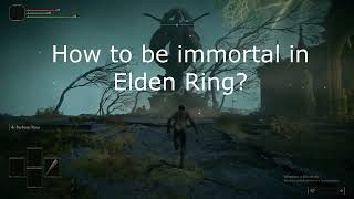 Elden Ring  How to become immortal to cheese Grafted Scion [upl. by Roch]