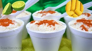 Como preparar ESQUITES PARA NEGOCIO Con receta de crema para esquites ROSVI HERNANDEZ [upl. by Ives]