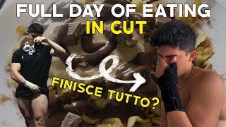 MI SONO DISTRUTTO IL POLSO FULL DAY OF EATING IN CUT [upl. by Itsrik]