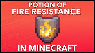 Minecraft Potion Of Fire Resistance Explained [upl. by Atiugal]