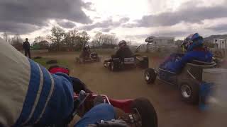 Grass Karting 14072024 Waikato Grass Karts Cambridge Hayd 3 [upl. by Trebreh514]