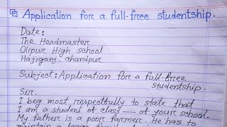 Application for a fullfree studentship  Application writing [upl. by Somerset460]