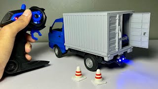 Unboxing of RC Delivery Truck 😎 Remote Control Suzuki Carry Pickup with Smoke Effect [upl. by Leroj236]