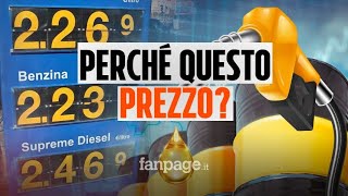 Prezzo della benzina da che fattori dipende e cosa sono le accise e lIVA [upl. by Aleciram]