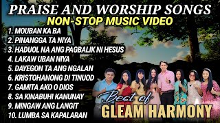 BISAYA PRAISE AND WORSHIP SONGS with LYRICS  NonStop Playlist  GLEAM HARMONY christiansongs [upl. by Henke]