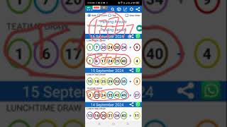 UK 49 TODAYS PREDICTIONWin 3 numbers UK 49 Lunchtime and Teatime uk49spredictionlotteryjackpot [upl. by Verney164]