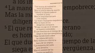 El SEÑOR no deja sin comer al justo pero frustra la avidez de los malvados [upl. by Dituri]