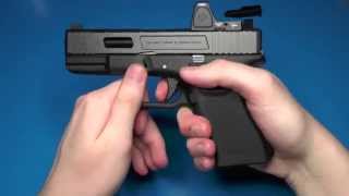 Techtip Ace 1 Arms Glock 19 SAI Tier 1 RMR slide kit installation guide [upl. by Erdnad924]