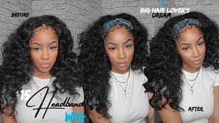 15 MUST have Headband Wig  Big Hair Lovers DREAM  SharronReneé [upl. by Urbas]