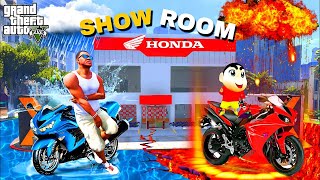 GTA 5  Shinchan amp Franklin Open New Honda Showroom  MALAYALAM  Paradox FTW [upl. by Congdon]