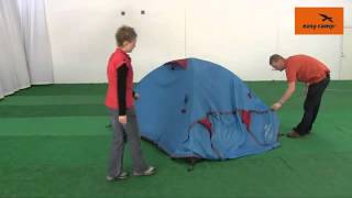 Easy Camp Quasar 300 Tent Pitching  CampingWorldcouk [upl. by Prober]