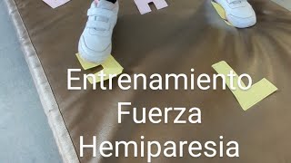 Hemiparesia ejercicios fortalecimiento [upl. by Gerdy]