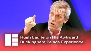 Hugh Laurie on His Awkward Buckingham Palace Experience and More  Edinburgh TV Festival [upl. by Ibot]