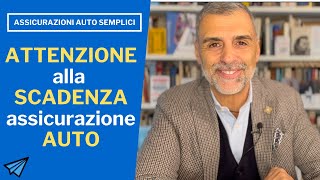 ATTENZIONE ALLA SCADENZA DELL ASSICURAZIONE AUTO [upl. by Daph]