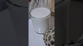 Sitafal milkshake 🥛🤤। Custard apple shake। custardapple milkshake healthy tasty [upl. by Leyla543]