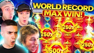 GATES OF OLYMPUS MAX WIN TOP 5 WORLD RECORD WINS AyeZee Toasters Xposed WatchGamesTV Prodigy [upl. by Ahsito186]