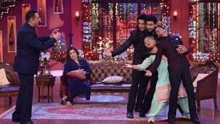 Comedy Night With Kapil At Happy New Year Team SRK comedy nights with kapil desirulez [upl. by Steinberg]