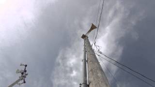 Hall County Siren 8  Federal Signal Thunderbolt 1000AT From Below [upl. by Middlesworth]