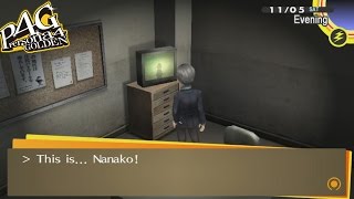 Persona 4 Golden Nanako Goes Missing NewGame [upl. by Esereht]