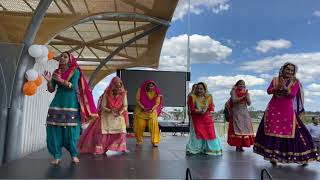 giddha Giddha Boliyan  Cricket Stadium Sydney  Wedding DJ Dance  Punjabi Ladies Sangeet [upl. by Urias685]