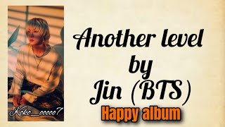 BTS jin Another level easy lyrics  Happy album [upl. by Hcurab]