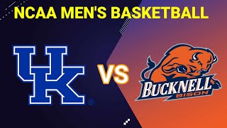 Kentucky Wildcats vs Bucknell Bison  20242025 NCAA MENS BASKETBALL LIVE SCORE [upl. by Donnell]