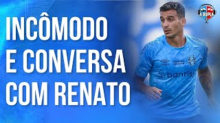 🔵⚫ Grêmio Cristaldo chamou Renato pra conversa  Incômodo com a fase  Nova oportunidade [upl. by Sherie888]