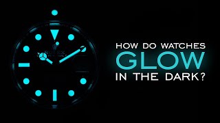 How Do Watches Glow In The Dark The Secrets Behind Luminescent Material SuperLumiNova amp Tritium [upl. by Tildie]