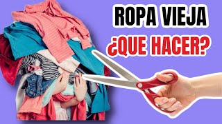 4 IDEAS PARA APROVECHAR RETAZOS DE ROPA VIEJA  SHOW DE MANUALIDADES [upl. by Cykana]