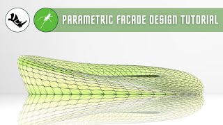 Parametric Architecture Design Grasshopper Tutorial easy [upl. by Reniti]