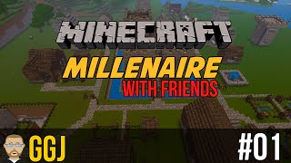 Minecraft Millenaire Mod  With Friends  Episode 01 [upl. by Harod382]