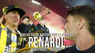 Así es una HINCHADA URUGUAYA La BARRA de PEÑAROL desde ADENTRO 🇺🇾🔥 [upl. by Araf]