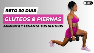 RUTINA INTENSA PARA AUMENTAR GLUTEOS Y PIERNAS  Adios flacidez y celulitis [upl. by Christal]