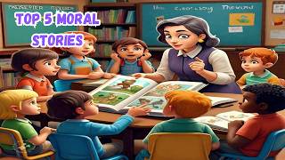 Top 5 Moral Stories for Kids  Fairy Tales  Moral Stories in English [upl. by Novia]