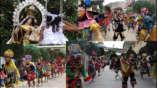 DANZA LOS DIABLICOS Y LA VIRGEN DEL CARMEN PROCESIONES HUANCABAMBA PIURA JULIO 2024 [upl. by Nnyroc]