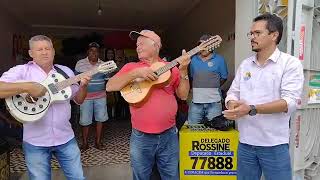 DELEGADO ROSSINE É HOMENAGEADO AO SOM DE VIOLAS EM SUA TERRA PESQUEIRA [upl. by Vasyuta]